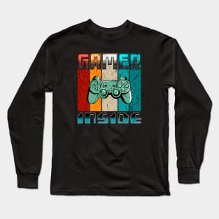 Gamer Inside Video Game Lover Long Sleeve T-Shirt